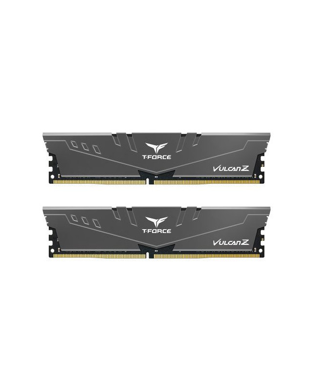 Team T-Force Vulcan Z 32GB Kit (2 x 16GB), DDR4, 3600MHz (PC4-28800), CL18, XMP 2.0, DIMM Memory, Grey