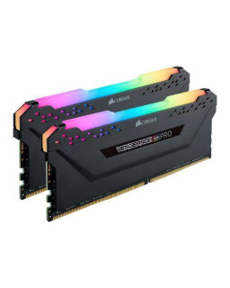 Corsair Vengeance RGB Pro 16GB Kit (2 x 8GB), DDR4, 3600MHz (PC4-28800), CL18, XMP 2.0, Ryzen Optimised, Black