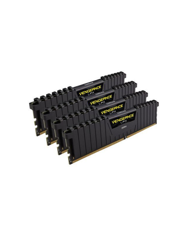 Corsair Vengeance LPX 64GB Memory Kit (4 x 16GB), DDR4, 3600MHz (PC4-28800), CL18, XMP 2.0
