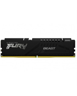 Kingston Fury Beast 16GB, DDR5, 5200MHz (PC5-38400), CL40, 1.25V, ECC, XMP 3.0, PMIC, DIMM Memory