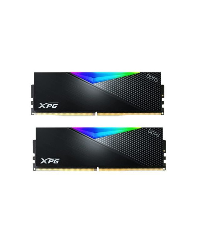 ADATA XPG Lancer RGB 32GB Kit (2 x 16GB), DDR5, 6400MHz, CL32, 1.4V, ECC, AMD EXPO & Intel XMP 3.0, PMIC, DIMM Memory