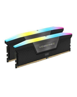 Corsair Vengeance RGB 32GB Kit (2 x 16GB), DDR5, 6400MHz (PC5-51200), CL32, 1.4V, XMP 3.0, PMIC, Black, DIMM Memory
