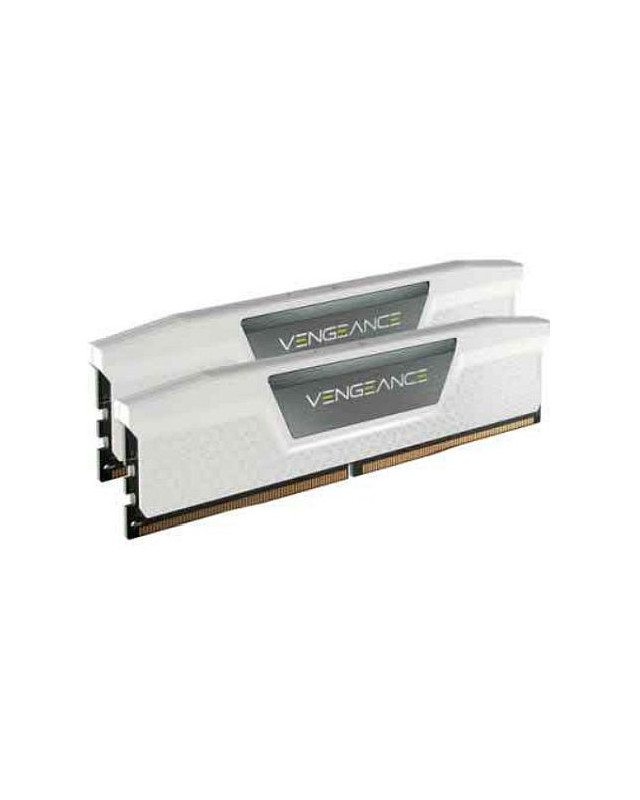 Corsair Vengeance 64GB Kit (2 x 32GB), DDR5, 5600MHz (PC5-44800), CL40, 1.25V, XMP 3.0, PMIC, DIMM Memory, White