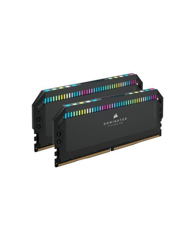 Corsair Dominator Platinum RGB 64GB Kit (2 x 32GB), DDR5, 5200MHz (PC5-41600), CL40, 1.25V, XMP 3.0, PMIC, DIMM Memory