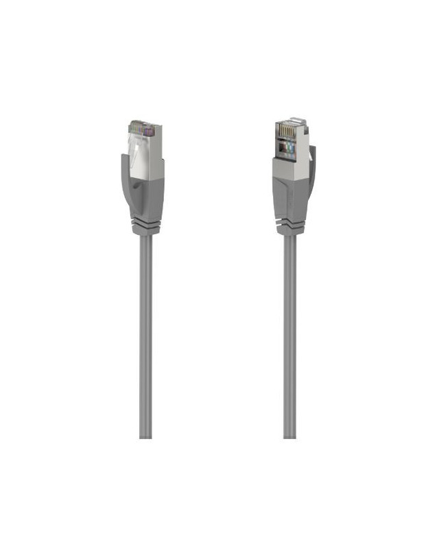 Hama CAT5e Patch Cable, F/UTP Shielded, 20 Metres, Grey