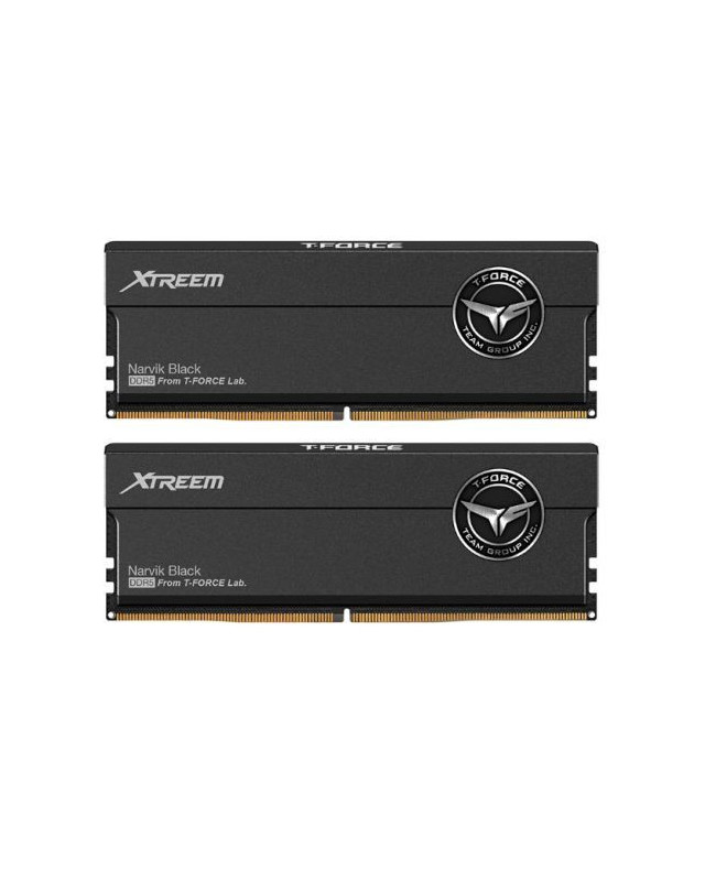 Team T-Force Xtreem 48GB Kit (2 x 24GB), DDR5, 8000MHz (PC5-64000), CL38, ECC, AMD EXPO & Intel XMP 3.0, PMIC, DIMM Memory, Black