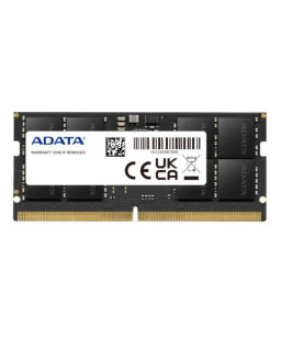 ADATA Premier 8GB, DDR5, 4800MHz (PC5-38400), CL40, 1.1V, ECC, SODIMM Memory