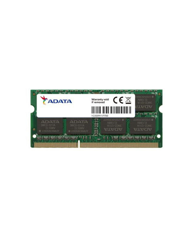 ADATA Premier 8GB, DDR3L, 1600MHz (PC3-12800), CL11, SODIMM Memory *Low Voltage 1.35V*