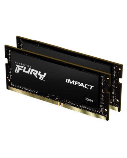 Kingston Fury Impact 32GB Kit (2 x 16GB), DDR4, 3200MHz (PC4-25600), CL20, XMP, SODIMM Memory