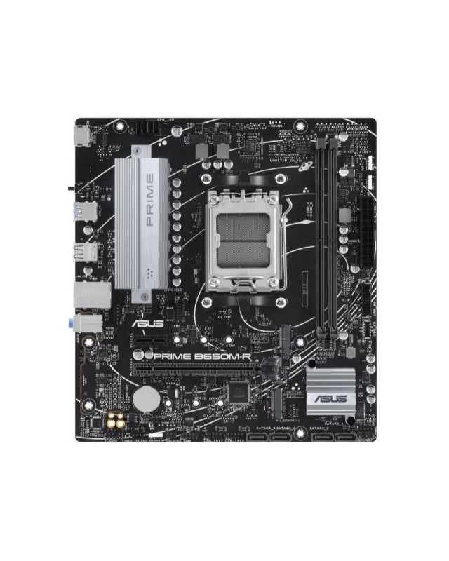 Asus PRIME B650M-R, AMD B650, AM5, Micro ATX, 2 DDR5, HDMI, 2.5G LAN, PCIe4, 2x M.2