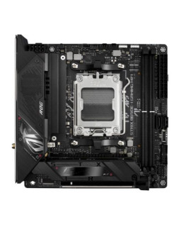 Asus ROG STRIX B650E-I GAMING WIFI, AMD B650, AM5, Mini ITX, 2 DDR5, HDMI, DP Alt Mode, Wi-Fi 6E, 2.5G LAN, PCIe5, 2x M.2