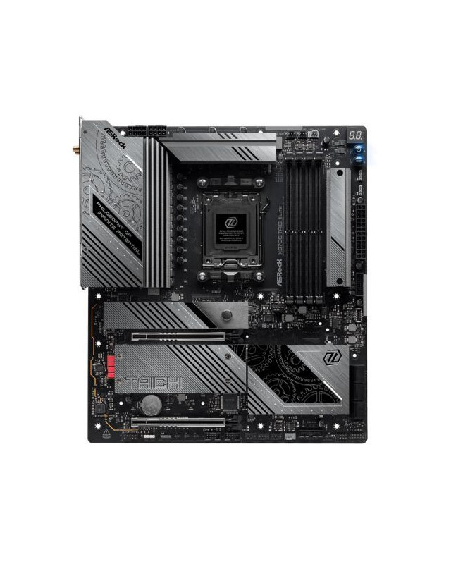 Asrock X870E TAICHI LITE, AMD X870E, AM5, EATX, 4 DDR5, HDMI, 2 USB4, Wi-Fi 7, 5G LAN, 4x M.2