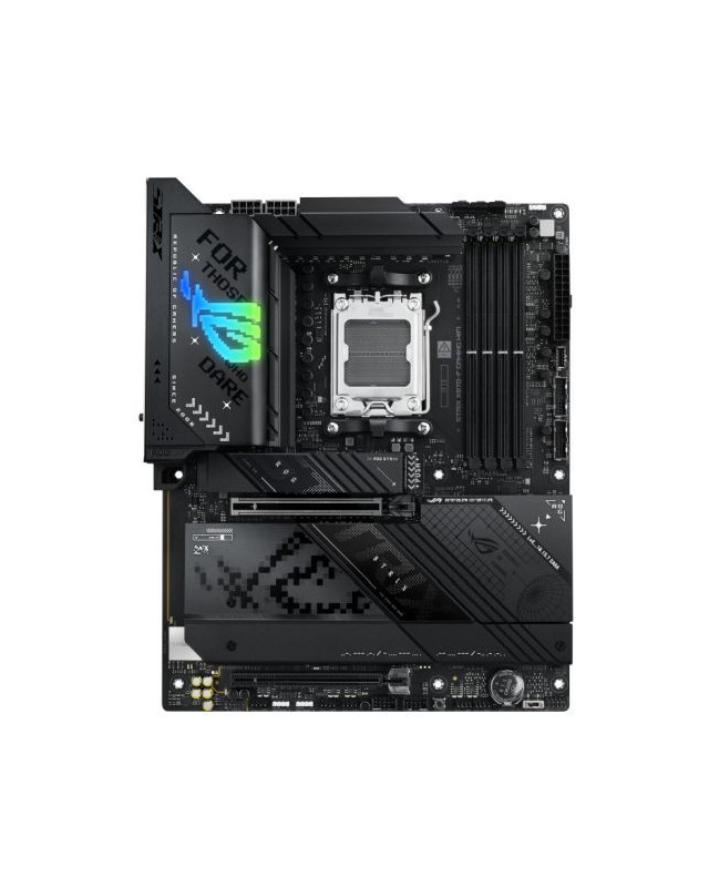 Asus ROG STRIX X870-F GAMING WIFI, AMD X870, AM5, ATX, 4 DDR5, HDMI, DP, 2 USB4, Wi-Fi 7, 2.5G LAN, PD 30W, RGB, 4x M.2