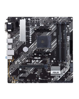 Asus PRIME B450M-A II, AMD B450, AM4, Micro ATX, 4 DDR4, VGA, DVI, HDMI, RGB Header, M.2