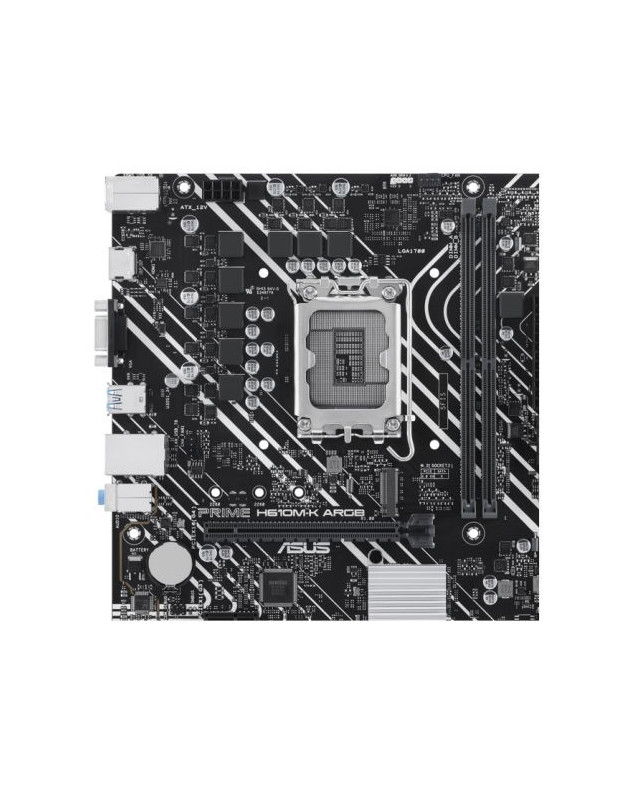 Asus PRIME H610M-K ARGB, Intel H610, 1700, Micro ATX, 2 DDR5, VGA, HDMI, PCIe4, 1x M.2