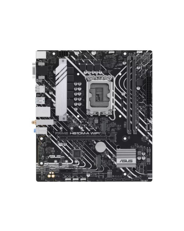 Asus PRIME H610M-A WIFI, Intel H610, 1700, Micro ATX, 2 DDR5, VGA, HDMI, DP, Wi-Fi, PCIe4, 2x M.2