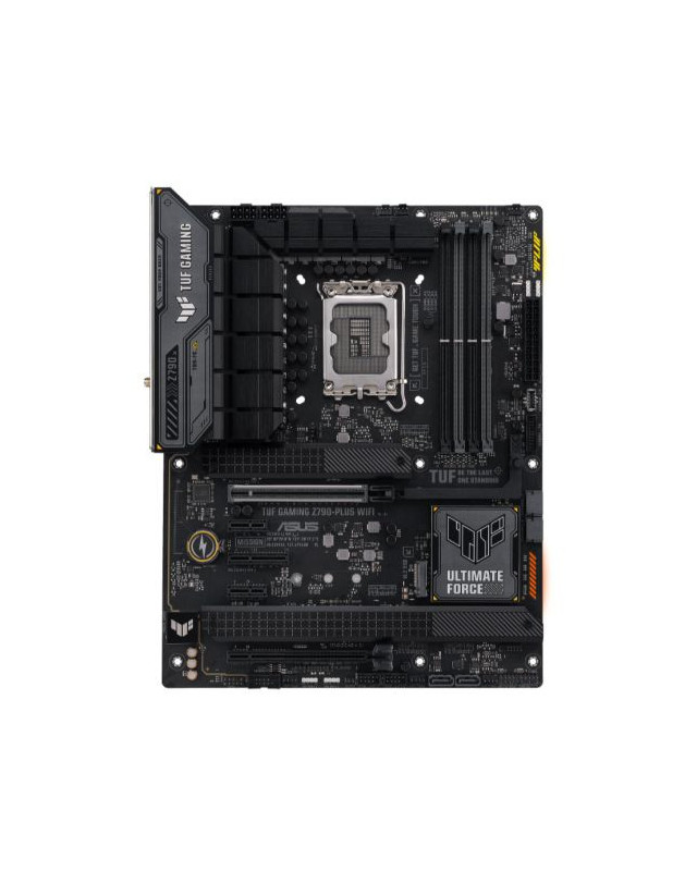Asus TUF GAMING Z790-PLUS WIFI, Intel Z790, 1700, ATX, 4 DDR5, HDMI, DP, Wi-Fi 6E, 2.5G LAN, PCIe5, RGB, 4x M.2
