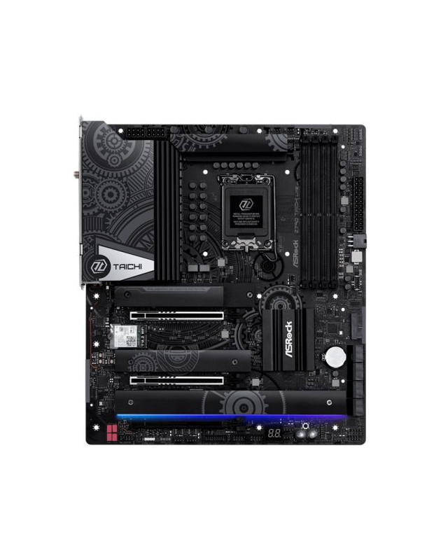 Asrock Z790 TAICHI LITE, Intel Z790, 1700, EATX, 4 DDR5, HDMI, 2 Thunderbolt, Wi-Fi 6E, 2.5G & GB LAN, PCIe5, RGB, 5x M.2
