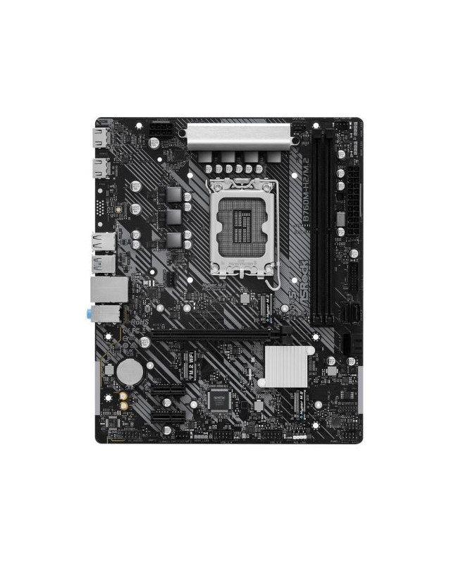 Asrock B760M-H2/M.2, Intel B760, 1700, Micro ATX, 2 DDR5, 2 HDMI, 2.5G LAN, PCIe4, 2x M.2