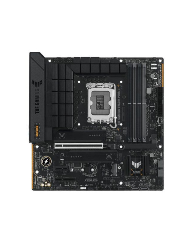 Asus TUF GAMING B760M-PLUS II, Intel B760, 1700, Micro ATX, 4 DDR5, HDMI, DP, 2.5G LAN, PCIe5, 3x M.2