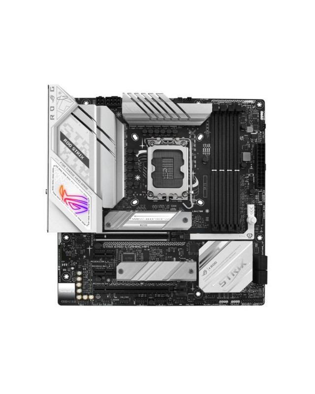 Asus ROG STRIX B760-G GAMING WIFI, Intel B760, 1700, Micro ATX, 4 DDR5, HDMI, DP, Wi-Fi 6E, 2.5G LAN, PCIe5, RGB, 2x M.2