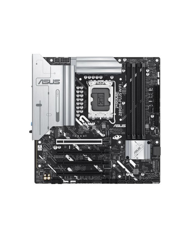 Asus PRIME Z890M-PLUS WIFI, Intel Z890, 1851, Micro ATX, 4 DDR5, HDMI, DP, Wi-Fi 7, 2.5G LAN, 3x M.2