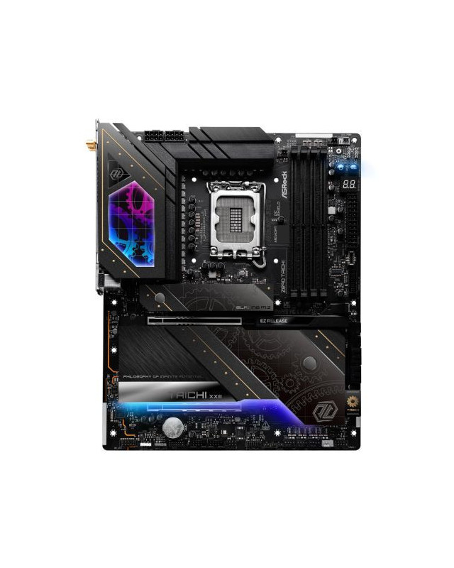 Asrock Z890 TAICHI, Intel Z890, 1851, ATX, 4 DDR5, HDMI, 2 TB4, Wi-Fi 7, 5G & 2.5G LAN, RGB, 6x M.2