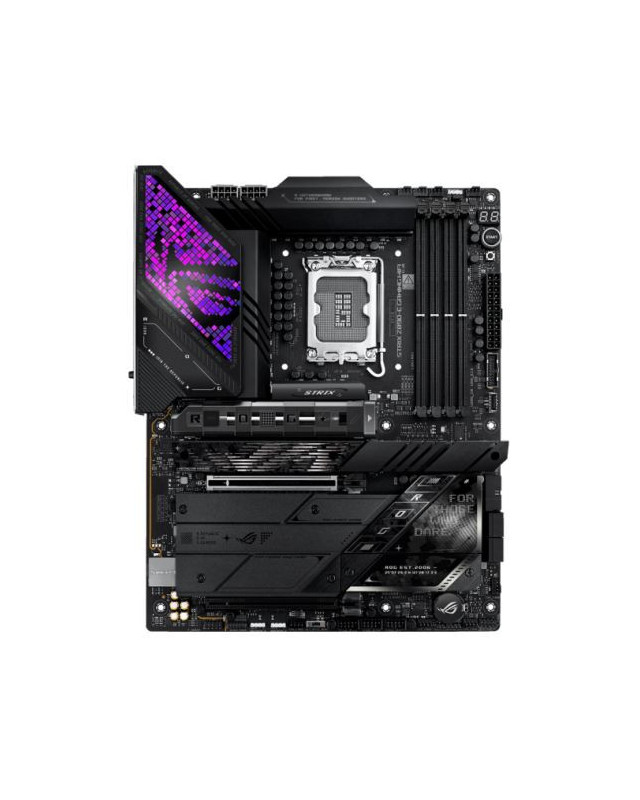 Asus ROG STRIX Z890-E GAMING WIFI, Intel Z890, 1851, ATX, 4 DDR5, HDMI, DP, 2 TB4, Wi-Fi 7, 5G LAN, PD 30W, RGB, 7x M.2
