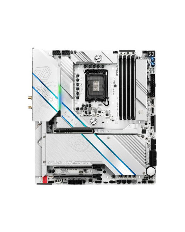 Asrock Z890 TAICHI AQUA, Intel Z890, 1851, EATX, 4 DDR5, 2 TB4, Wi-Fi 7, 10G & 5G LAN, RGB, 6x M.2, Hybrid Cooling