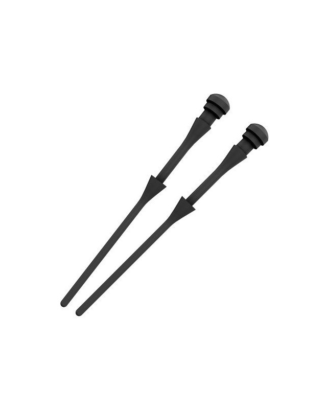 Akasa Black Rubber Case Fan Pins, Anti-Vibration & Resonance, 60-Pack