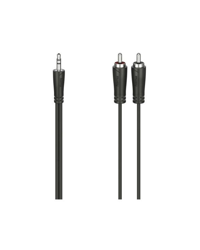 Hama 3.5mm Jack Plug to 2x RCA Plugs, 3 Metre