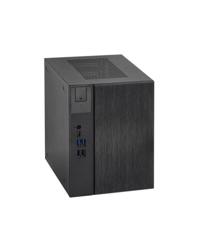 Asrock DeskMeet B760 Barebone PC, Mini ITX, LGA1700 (B760), 4x DDR4, 3x SATA, 2x M.2, VGA, HDMI, DP, USB-C, 500W PSU  - No CPU, RAM, Storage or O/S
