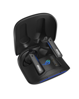 Asus ROG Cetra True Wireless Earphones, Active Noise Cancellation, Ambient Mode, Charging Case, Water Resistant, Touch Controls, LED Lighting