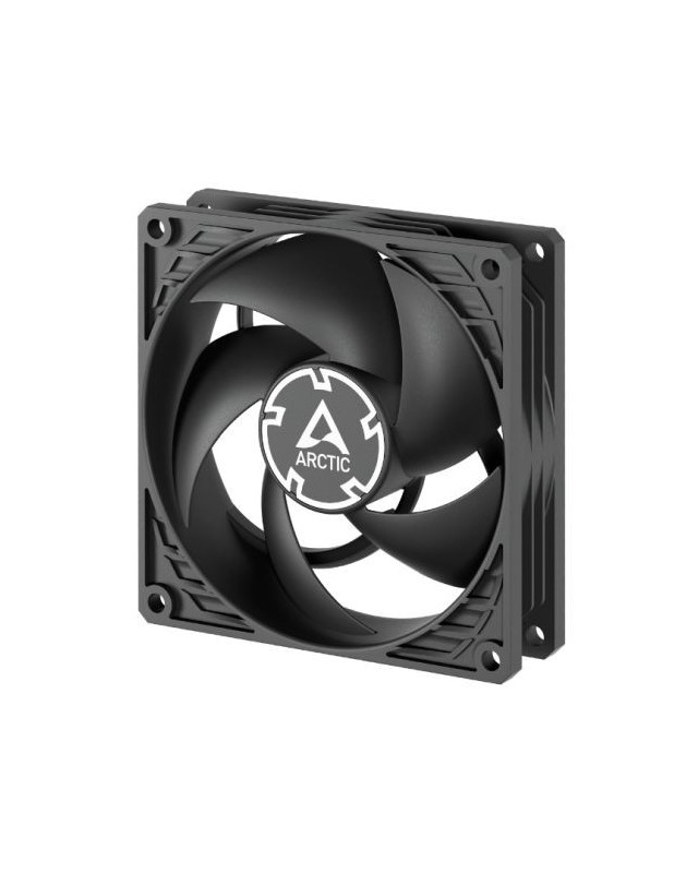 Arctic P9 PWM PST CO 9.2cm Case Fan w/ Cable Splitter for Continuous Operation, Black, Dual Ball Bearing, 200-3000 RPM, 0dB Mode