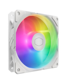 Cooler Master SickleFlow Edge 120 ARGB 12cm PWM Case Fan, Up to 2500 RPM, Loop Dynamic Bearing, White Edition
