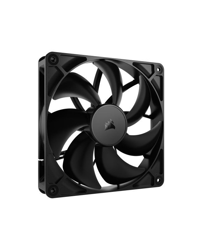 Corsair RS140 PWM 14cm Case Fan, Magnetic Dome Bearing, Daisy-Chain 4-Pin, 1700 RPM, AirGuide Tech, Black