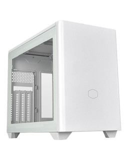 Cooler Master MasterBox NR200P V2 Case w/ Glass or Mesh Side, Mini ITX, Requires SFX/SFX-L PSU, 1x Fan, USB-C, 356mm GPU & 280mm Radiator Support, White