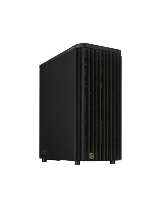 Asus ProArt PA401 Wood Gaming Case, ATX, Front Grill, 2x 16cm Fans, PWM Fan Hub, USB-C 20Gps, Black