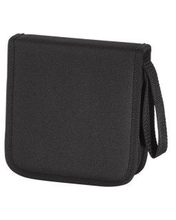 Hama CD/DVD/Blu-Ray Disc Wallet, Up to 32 Discs, Black