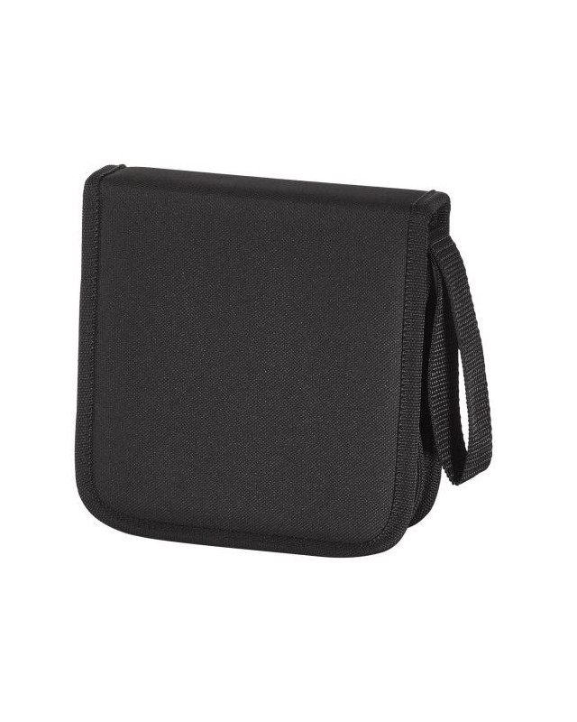 Hama CD/DVD/Blu-Ray Disc Wallet, Up to 32 Discs, Black