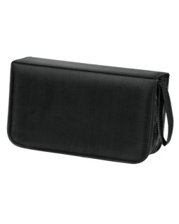 Hama CD/DVD/Blu-Ray Disc Wallet, Up to 20 Discs, Black