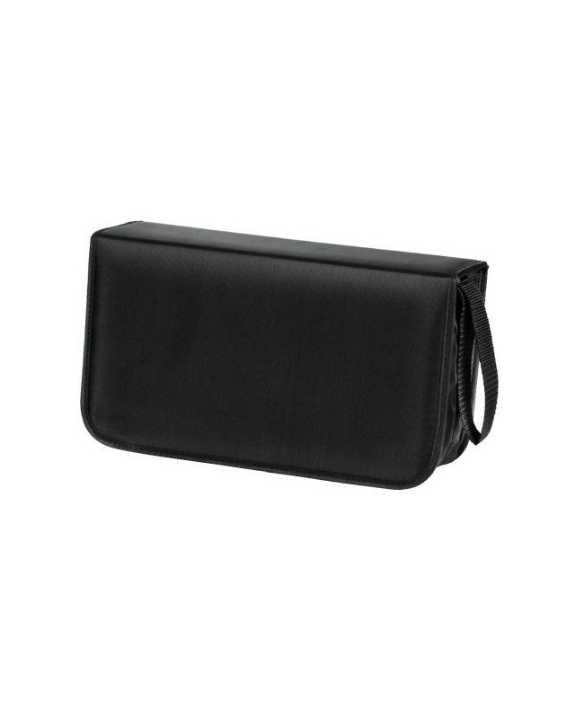 Hama CD/DVD/Blu-Ray Disc Wallet, Up to 20 Discs, Black
