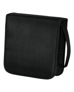 Hama CD/DVD/Blu-Ray Disc Wallet, Up to 40 Discs, Black