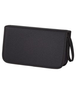 Hama CD/DVD/Blu-Ray Disc Wallet, Up to 104 Discs, Black