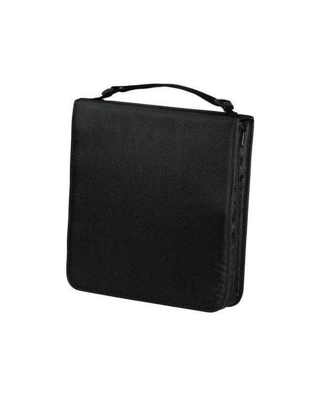 Hama CD/DVD/Blu-Ray Disc Wallet, Up to 160 Discs, Black