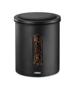 Hama Xavax Coffee Tin for 500g of Beans or 700g of Powder, Airtight, Aroma-tight