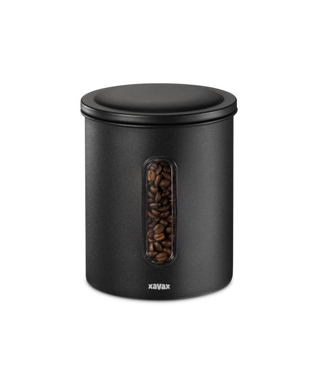 Hama Xavax Coffee Tin for 500g of Beans or 700g of Powder, Airtight, Aroma-tight