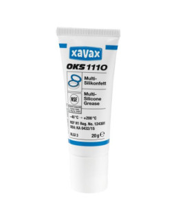 Hama Xavax Multi-silicone Grease for Automatic Coffee Makers, Food-safe, Brewing Assembly, 20g