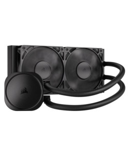 Corsair NAUTILUS 240 RS Liquid CPU Cooler, RS120 Magnetic Dome Fans, Daisy-Chain Connections, Black