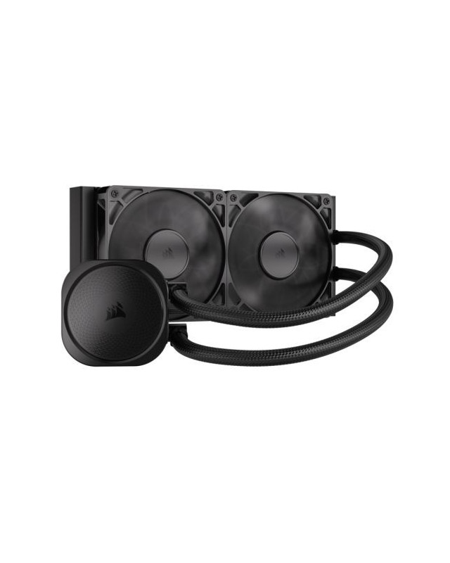 Corsair NAUTILUS 240 RS Liquid CPU Cooler, RS120 Magnetic Dome Fans, Daisy-Chain Connections, Black
